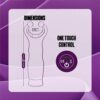Nmc 5 Inch Rechargeable Silicone 10 Functions Speed Stimulator Purple