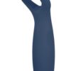 Nmc 5 Inch Rechargeable Silicone 10 Functions Speed Vibrator Blue