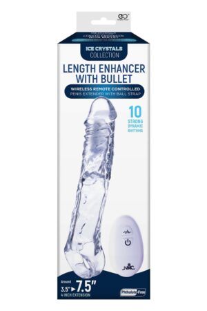Nmc 7.5 Inch Tpe Extension Sleeve With 10 Function Speed Bullet