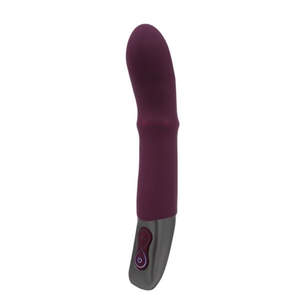 Nmc 7 Inch Silicone Rechargeable Vibrator Rubine Red