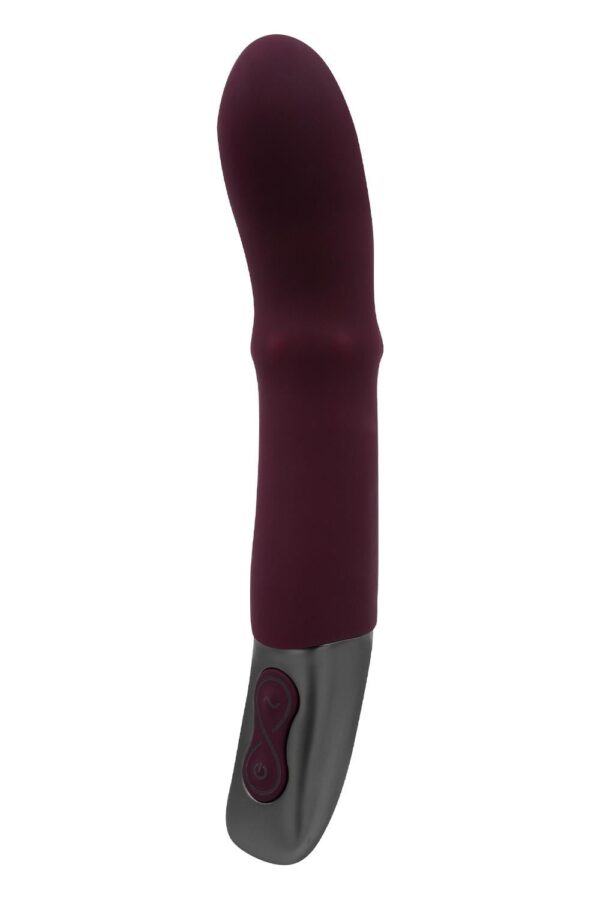 Nmc 7 Inch Silicone Rechargeable Vibrator Rubine Red