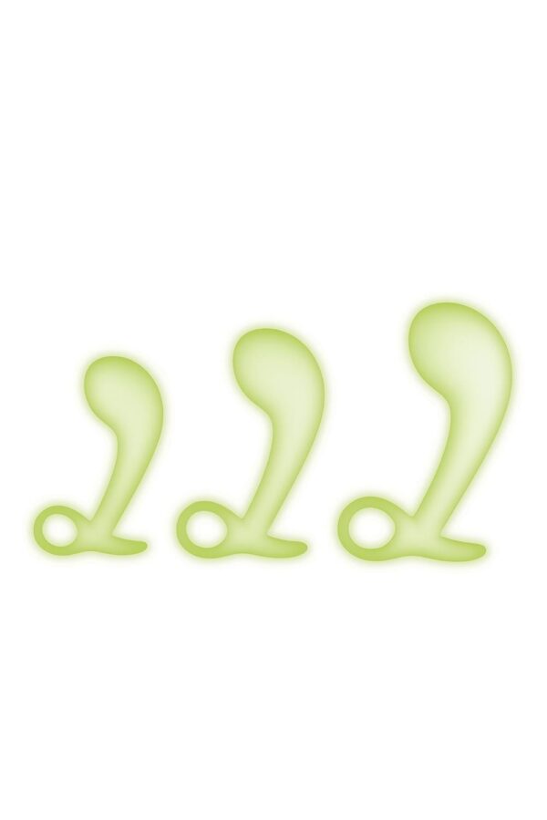 Whipsmart 3 Pcs Glow In The Dark Prostate Training Kit