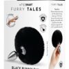 Whipsmart 3 Inch Fluffy Bunny Metal Plug With Black Tail