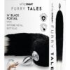 Whipsmart 2,5 Inch Metal Plug With 14 Inch Black Indigo Fox Tail