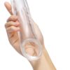 Size Up Clear View Penis Extender With Ball Loop Girthy