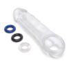 Size Up Clear View Penis Extender With Ball Loop Girthy