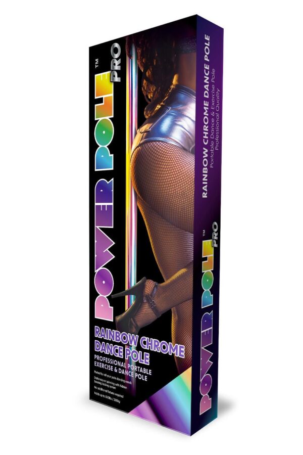 POWER POLE RAINBOW CHROME POLE