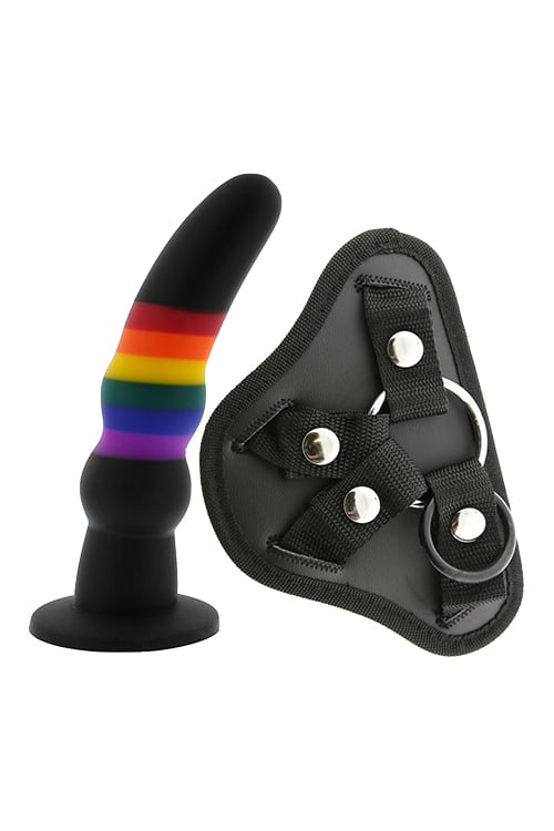 21740.jpg Essentials Strap On Solid Dildo