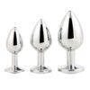 Gleaming Love Silver Plug Set