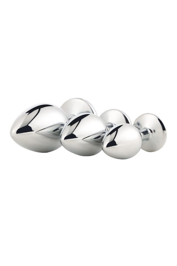 Gleaming Love Silver Plug Set