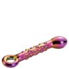 Glamour Glass Ribbed G-Spot Dildo