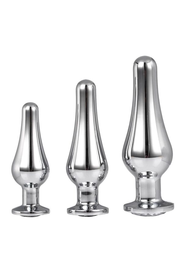 Gleaming Love Pleasure Set Silver