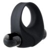 Ramrod Vibrating Cockring With Big Bullet Black