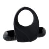 Ramrod Vibrating Cockring With Big Bullet Black