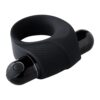 Ramrod Vibrating Cockring With Big Bullet Black
