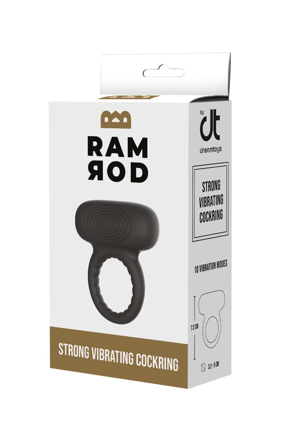 22088-P.jpg Ramrod Strong Vibrating Cockring Black