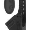 Ramrod Adjustable Vibrating Cockring With Remote Black