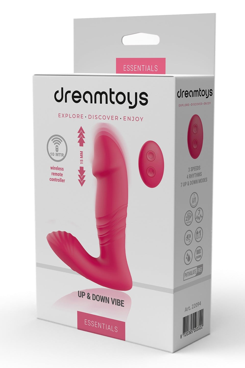 Essentials Up And Down Vibe Pink