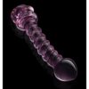 22122-2.jpg Glaze Glass Rosebud Spiral G-Spot Dildo
