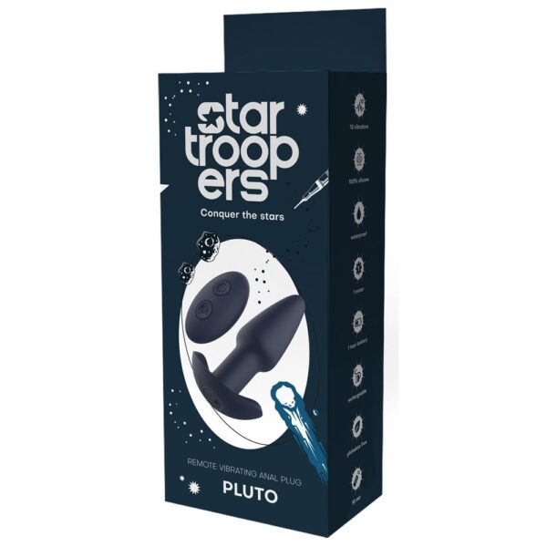 Startroopers Pluto Remote Vibrating Anal Plug