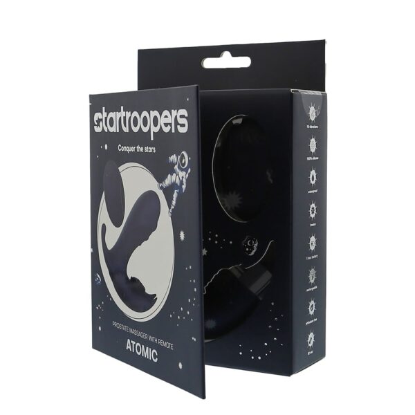 Startroopers Atomic Prostate Massager With Remote