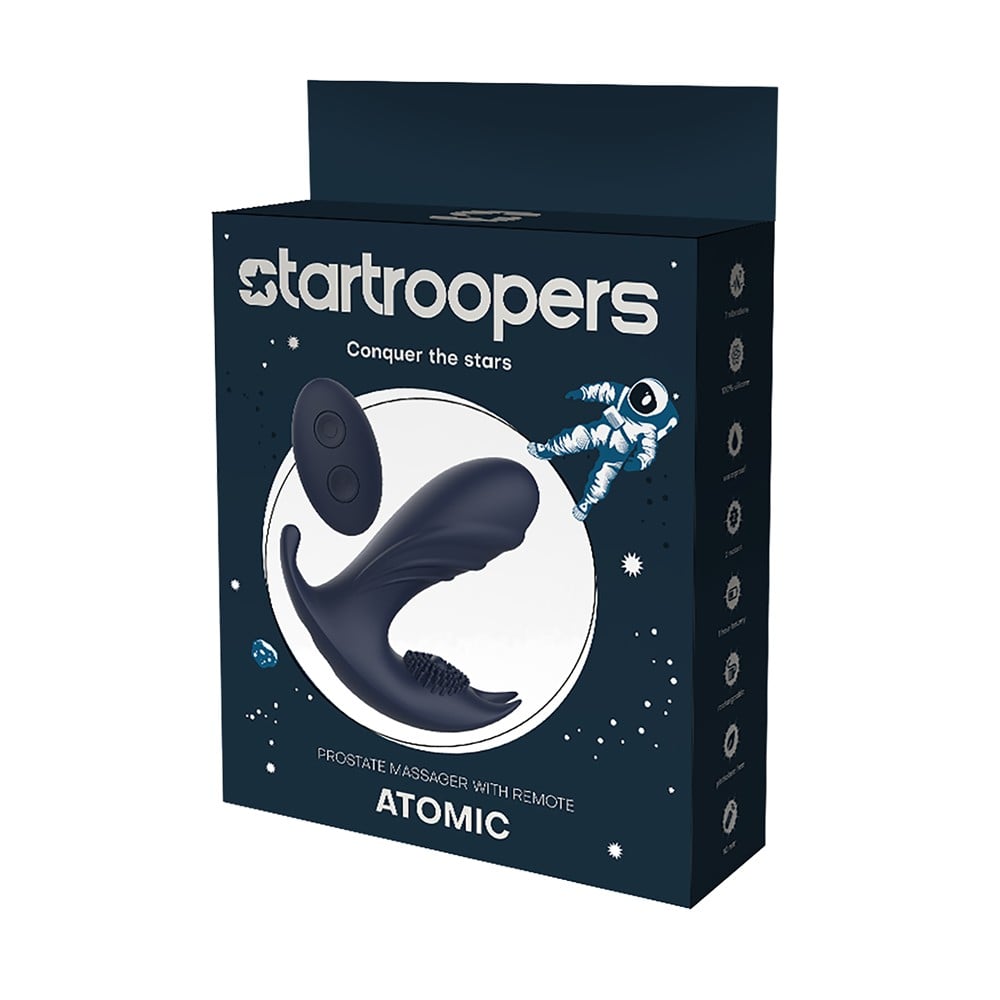 Startroopers Atomic Prostate Massager With Remote