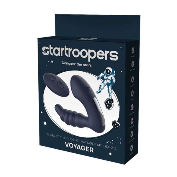 Startroopers Voyager Prostate Massager With Remote