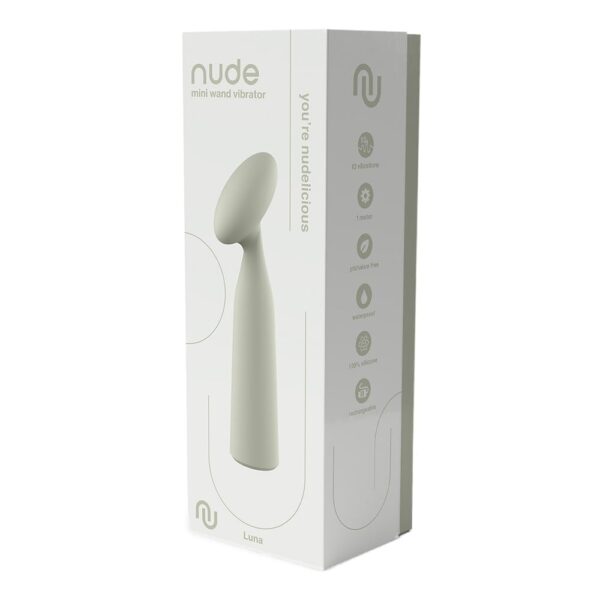 Nude Luna Mini Wand Vibrator