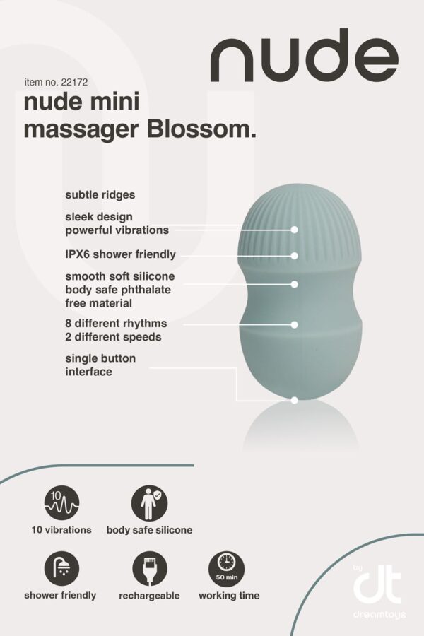 Nude Blossom Travel Massager