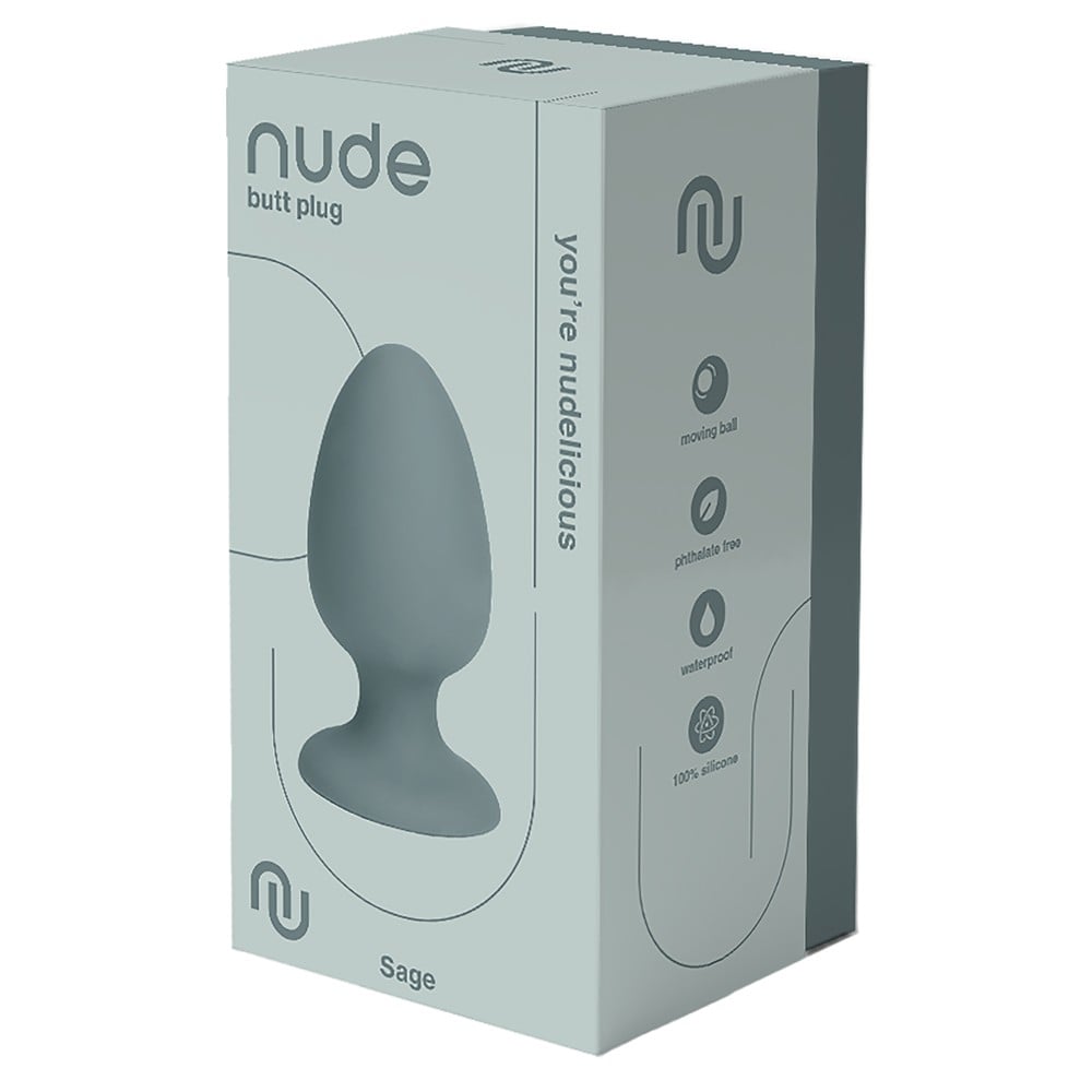 Nude Sage Butt Plug - Travelsize