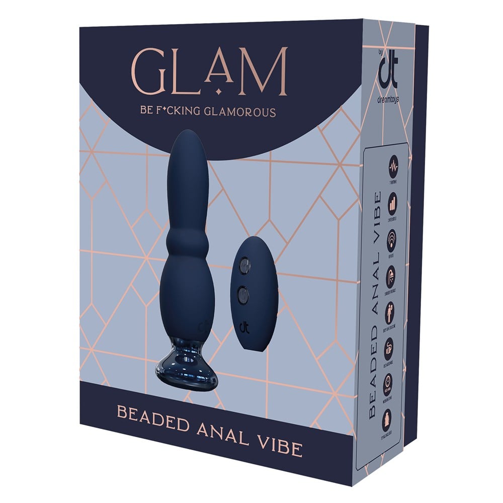 Glam Beaded Anal Vibe
