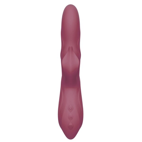 Pulz Morgan Up And Down Duo Vibrator With Rotating Beads