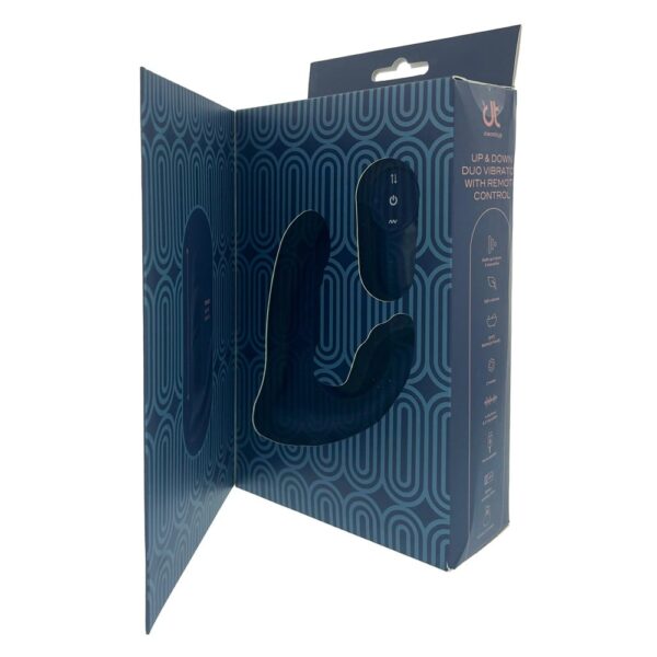 Pulz Blake Up & Down Duo Vibrator With Remote Control