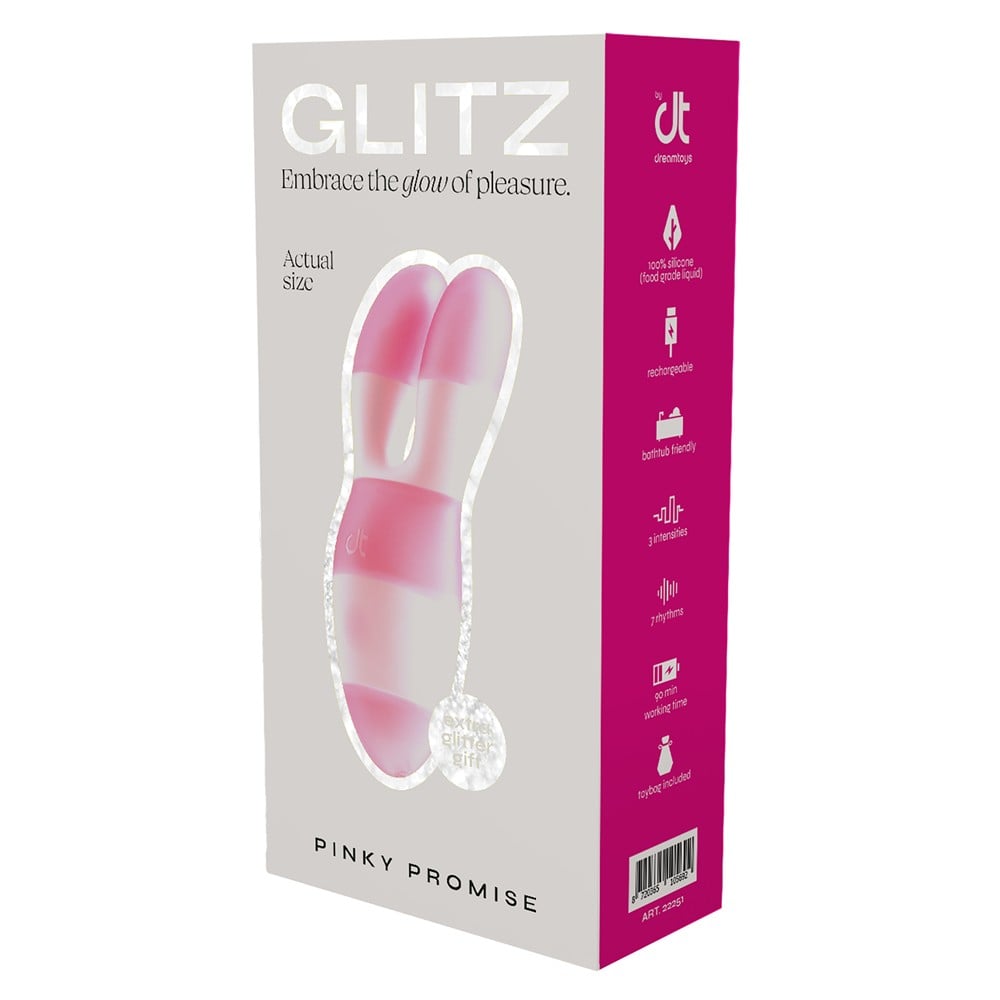 Glitz Pinky Promise Travel Stimulator