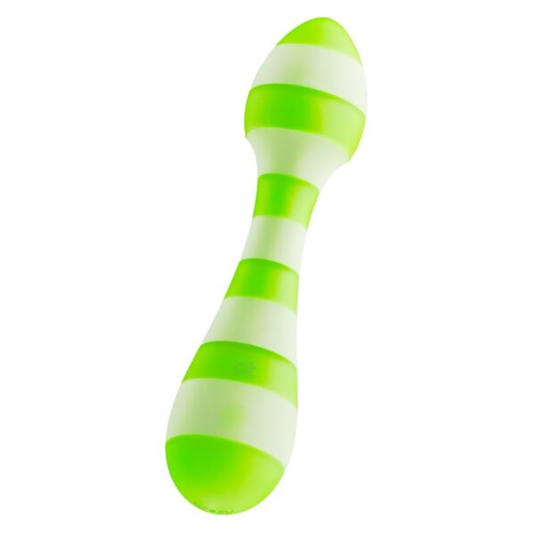 22253-1.jpg Glitz Green Girl Travel Wand Massager