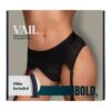 Bold. Vail Strap-On Garter Thong With Dildo