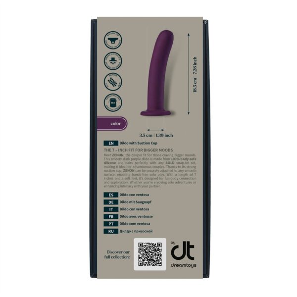 Bold. Zenon Dildo With Suction Cup Zenon With 6 Inch Dildo