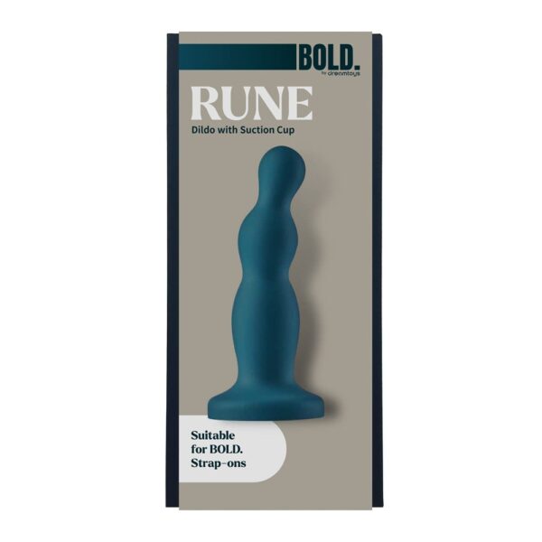 Bold. Rune  Dildo With Suction Cup Rune  With 6 Inch Dildo