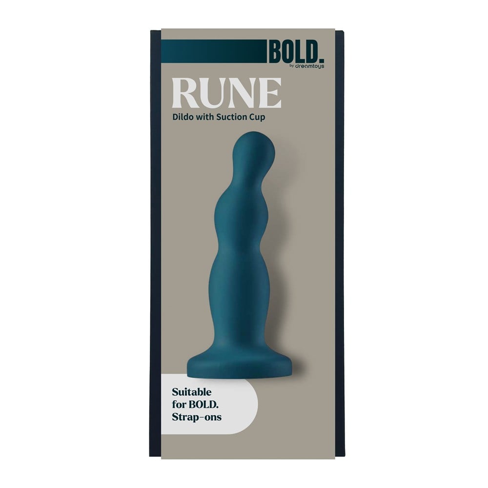 22264-P.jpg Bold. Rune Dildo With Suction Cup Rune With 6 Inch Dildo