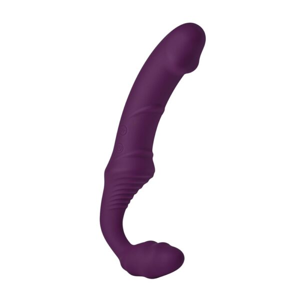 Bold. Storm Remote Controlled Strapless Vibrator Storm With 6 Inch Dildo