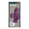 Bold Sage Duo-Vibrator With Suction Cup