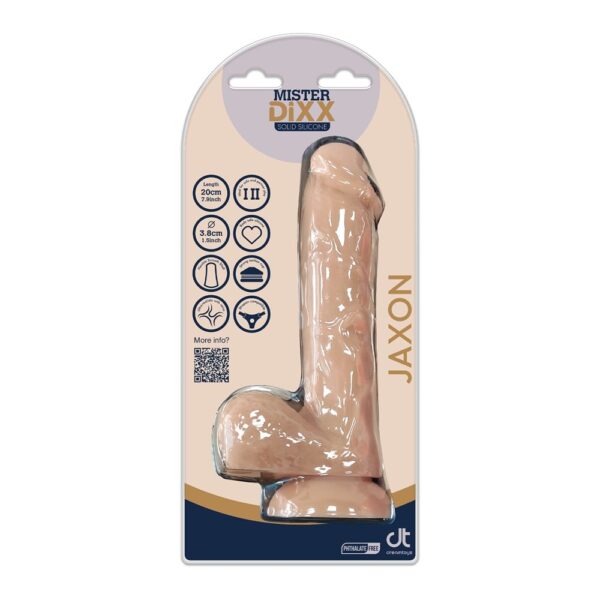 22317-P.jpg Mister Dixx Jaxon 7,8 Inch Silicone Dildo