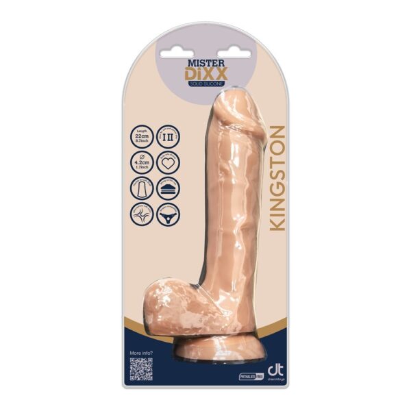 22318-P.jpg Mister Dixx Kingston 8,6 Inch Silicone Dildo