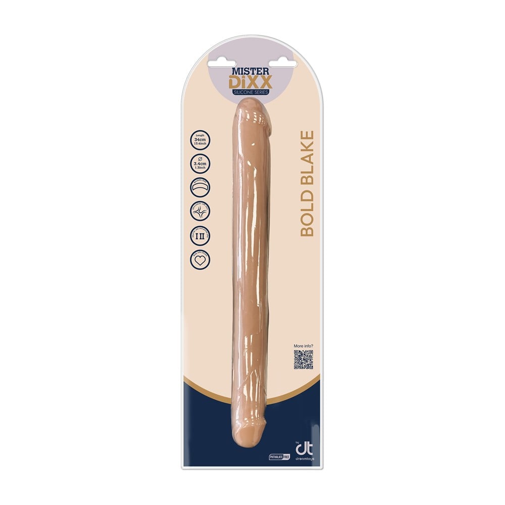 Mister Dixx Bold Blake 13,4 Inch Silicone Double Dong