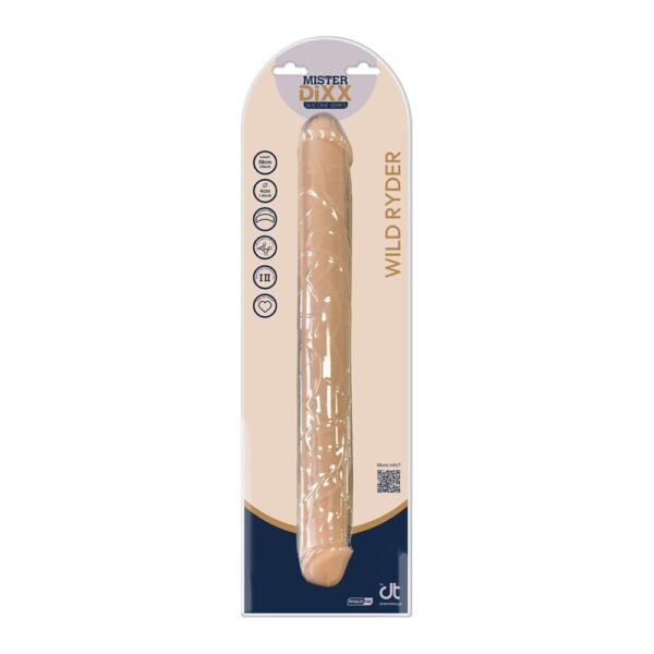 Mister Dixx Wild Ryder 15 Inch Silicone Double Dong