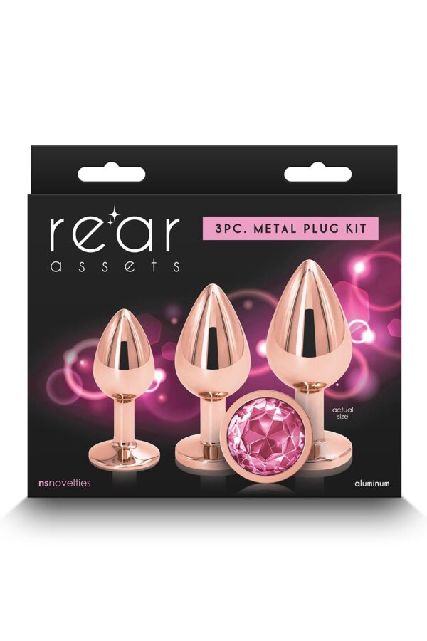 Rear Assets Trainer Kit Rose Gold Pink