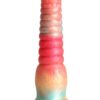 Colours Stacked 6 Inch Dildo Red/Gold