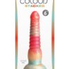 Colours Stacked 6 Inch Dildo Red/Gold