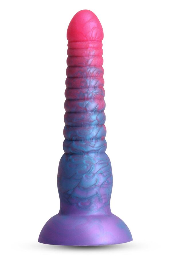 281409.jpg Colours Stacked 6 Inch Dildo Pink/Blue