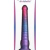 Colours Stacked 9 Inch Dildo Pink/Blue